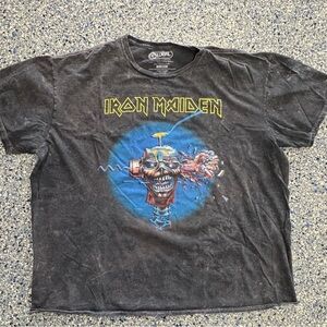 Gildan Iron Maiden Black Graphic Tee